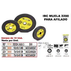 IBC  2-201 FINSTOCK MUELA AFILADO  75X10X10